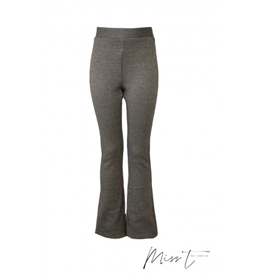 MIss-T - Flare Pant Donna - Brown / Vanilla